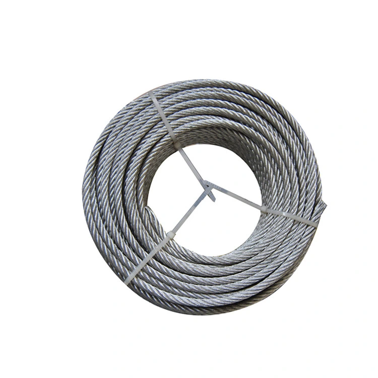 1X7 7X7 7X19 Hot DIP Galvanized Aircraft Cable Mil Standard