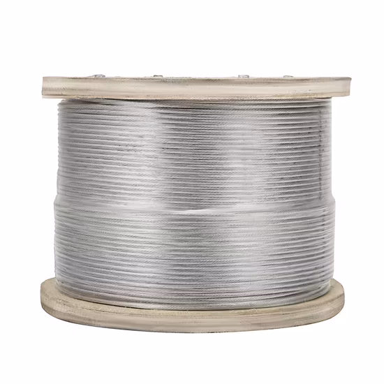 Ss Wire Rope Aircraft Cable Inox 316 Proveedor de 3 mm