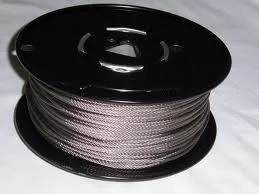 Cable de acero inoxidable (7X19-4.8) Cable de avión para hardware de barandilla de cable de cubierta