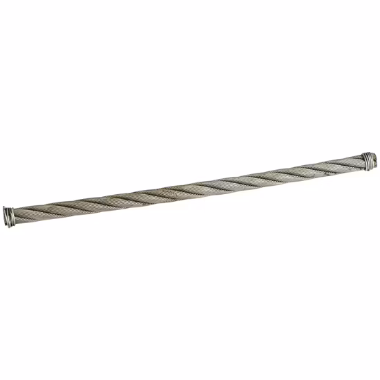Cable de acero galvanizado 7X7 de 4 mm, 5 mm, 6 mm
